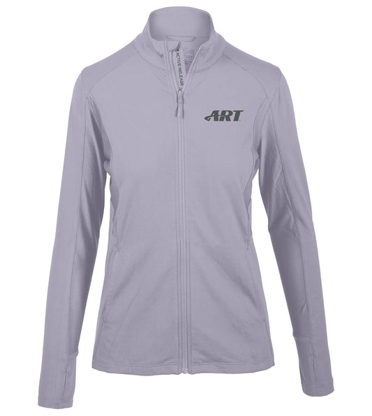 ART Alyssa Midlayer – Women’s Full-Zip Performance Jacket – Evening Haze