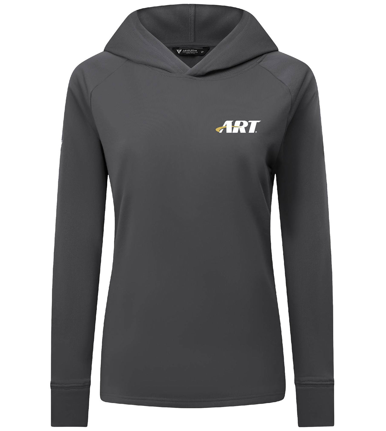 ART Impression Midlayer – Women’s Performance Hoodie – Charcoal