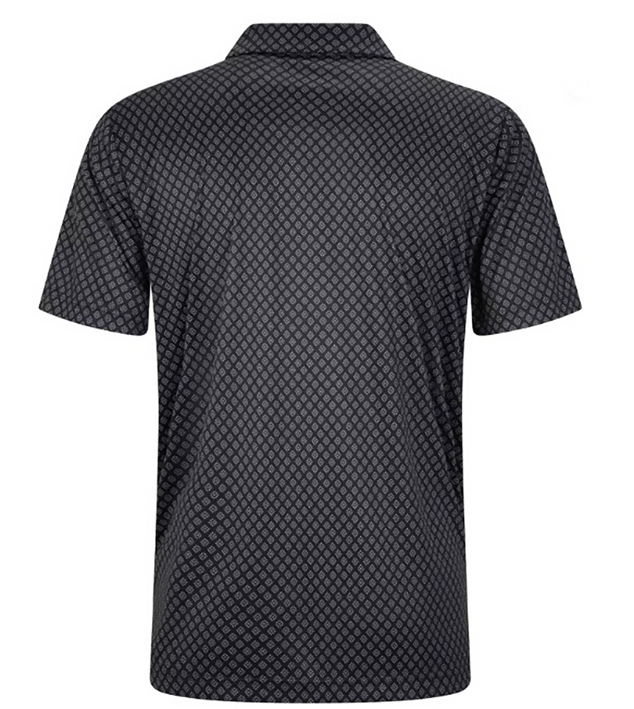 ART Sapphire Polo – Sustainable Performance Golf Polo – Black