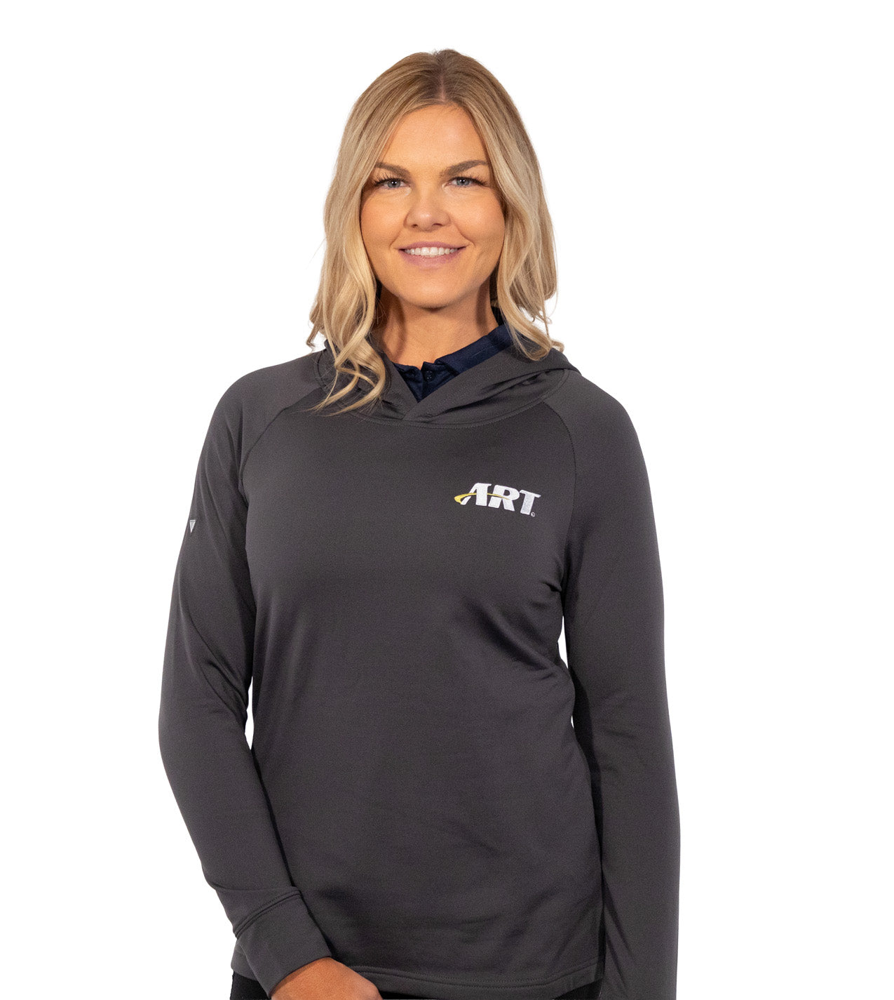 ART Impression Midlayer – Women’s Performance Hoodie – Charcoal
