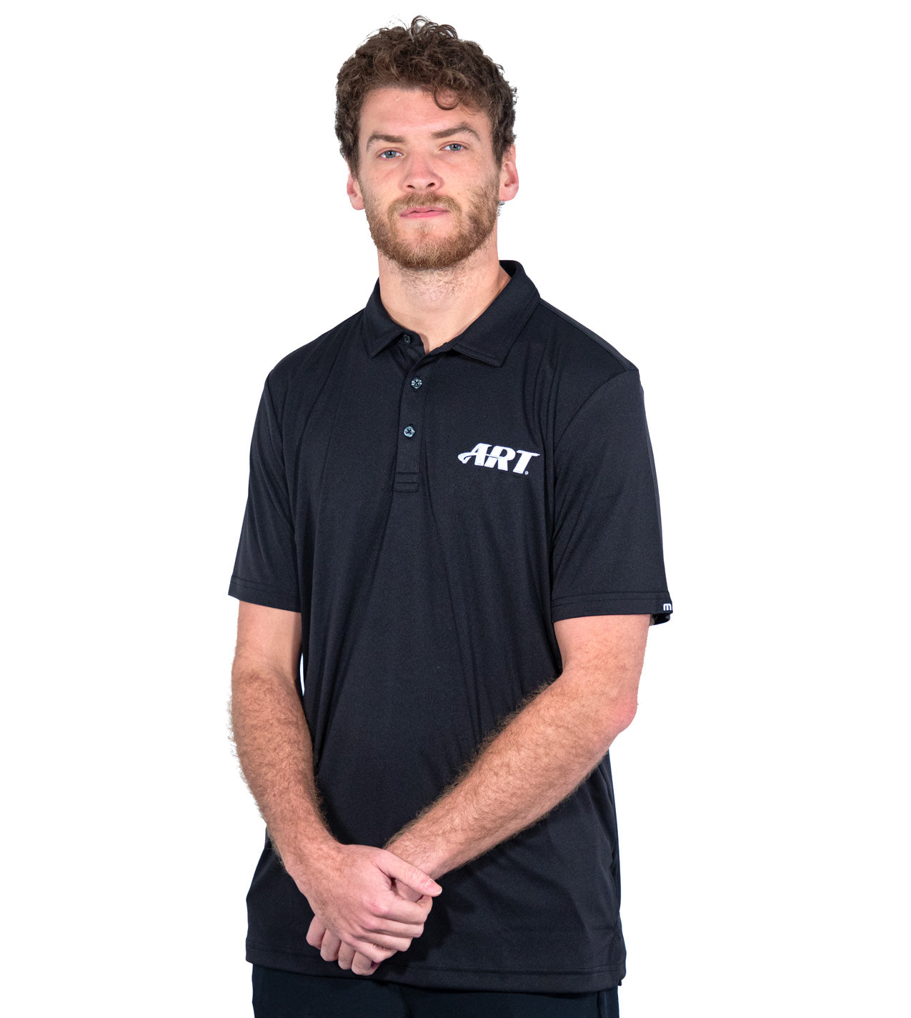 Men's TravisMathew Coto Performance Polo - Black