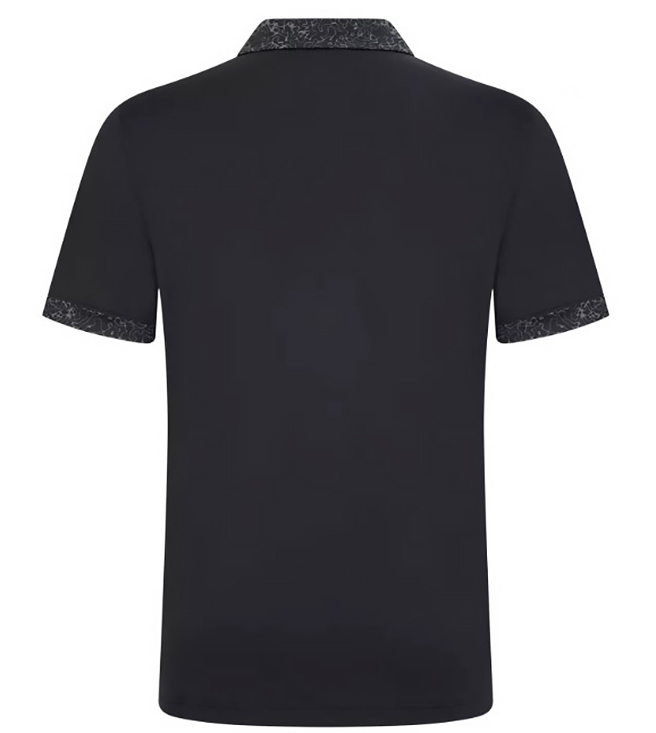 ART Break Polo – Sustainable Performance Golf Polo – Black