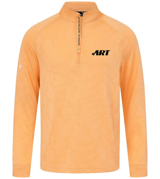 ART Trek Midlayer – Performance Stretch Quarter Zip – Sorbet