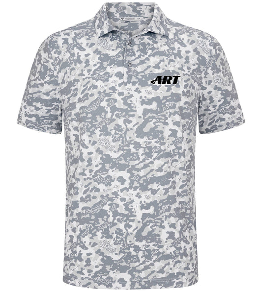 ART Camo Polo – Performance Golf Polo – Pebble