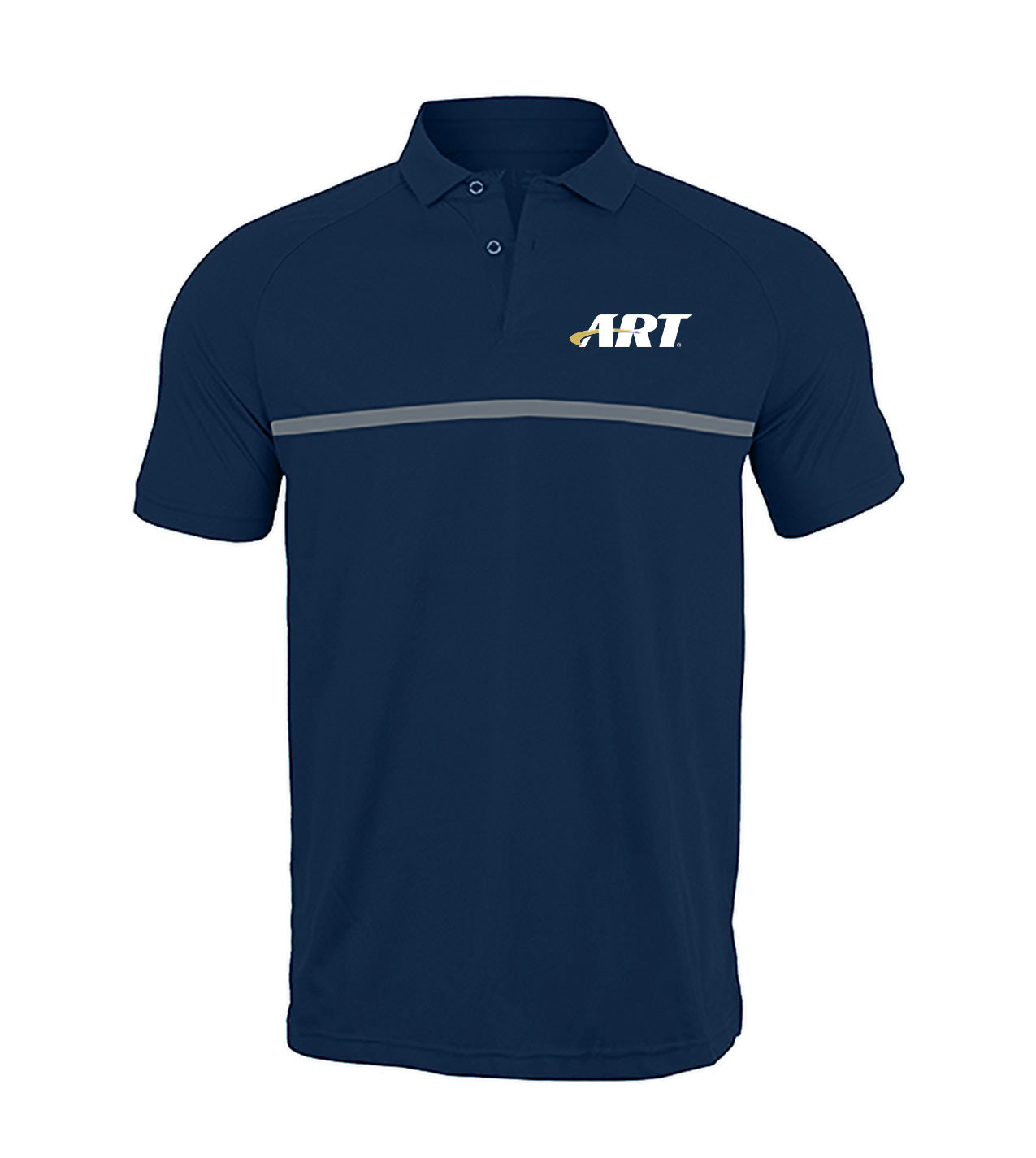 ART Sector Polo – Modern Fit Performance Polo – Navy