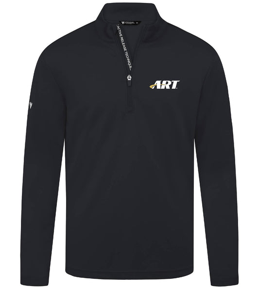 ART Heron Midlayer – Lightweight Performance Quarter Zip – Black
