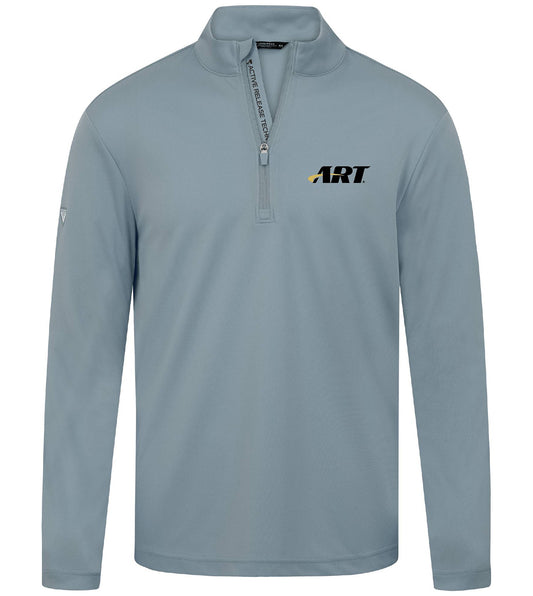 ART Heron Midlayer – Lightweight Performance Quarter Zip – Pebble