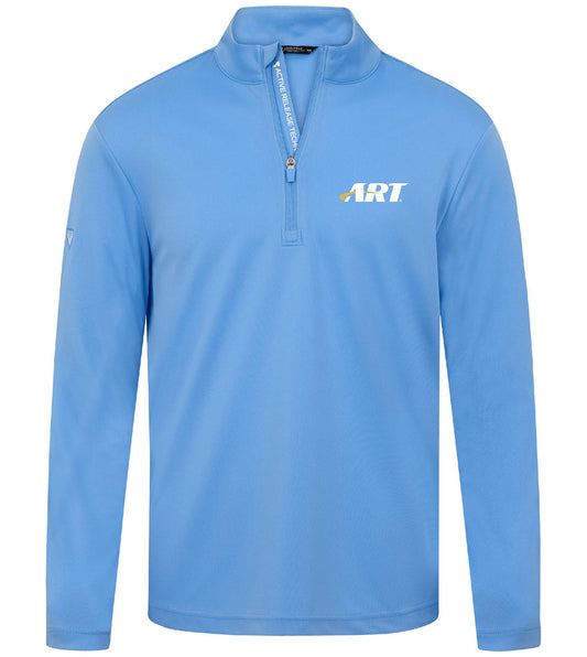 ART Heron Midlayer – Lightweight Performance Quarter Zip – Ice 2