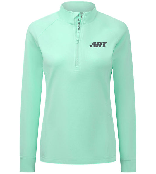 ART Essence Quarter Zip – Technical Performance Midlayer (Women’s) – Beach Glass