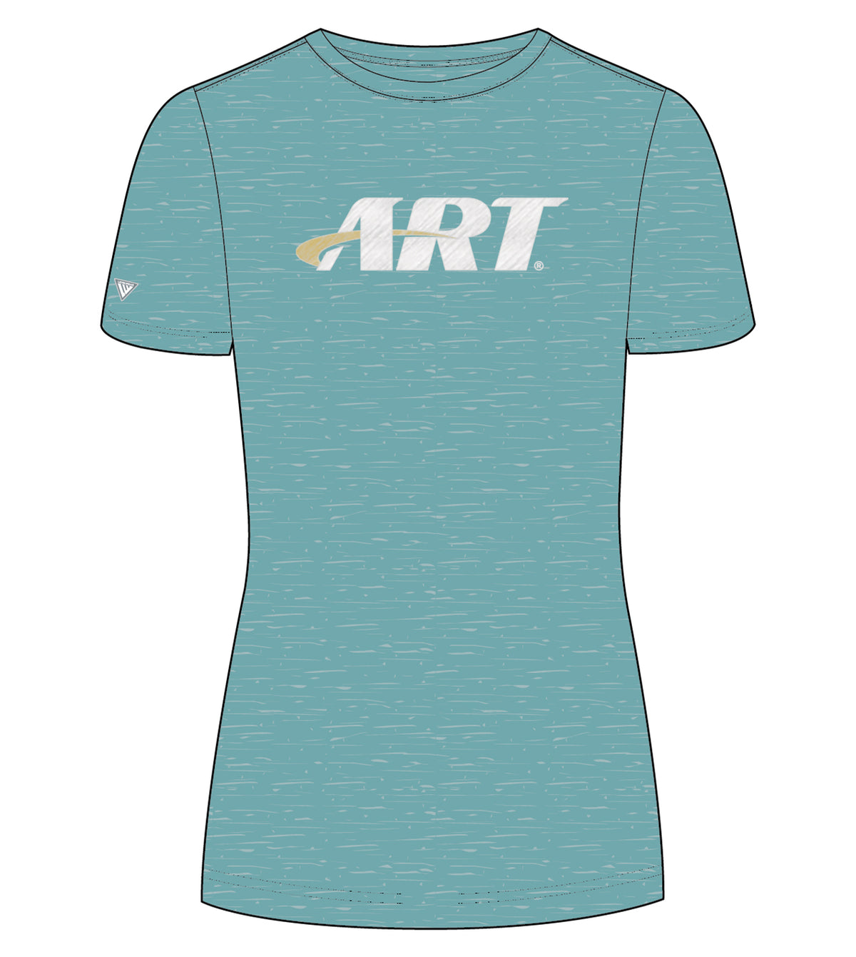 ART Maddox Top – Women’s Everyday Comfort Tee – Heather Coastal Shade