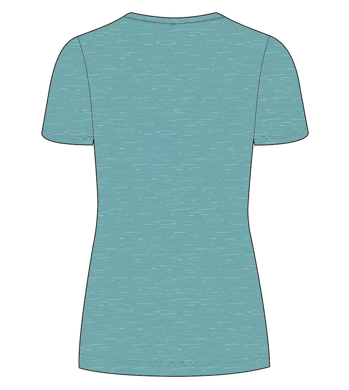 ART Maddox Top – Women’s Everyday Comfort Tee – Heather Coastal Shade