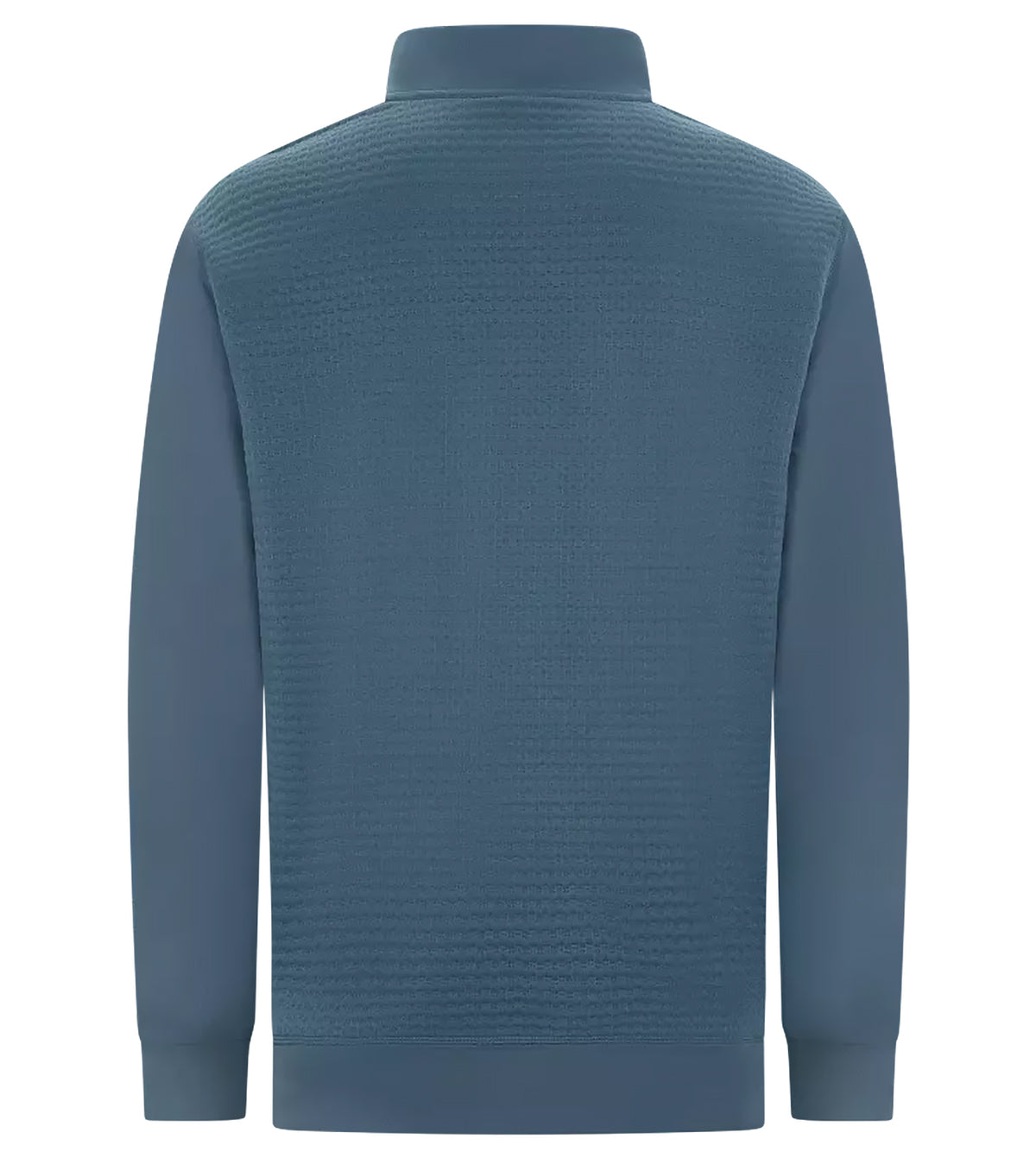 ART Nimbus Quarter Zip – Performance Cotton Blend Pullover – Blue Fusion