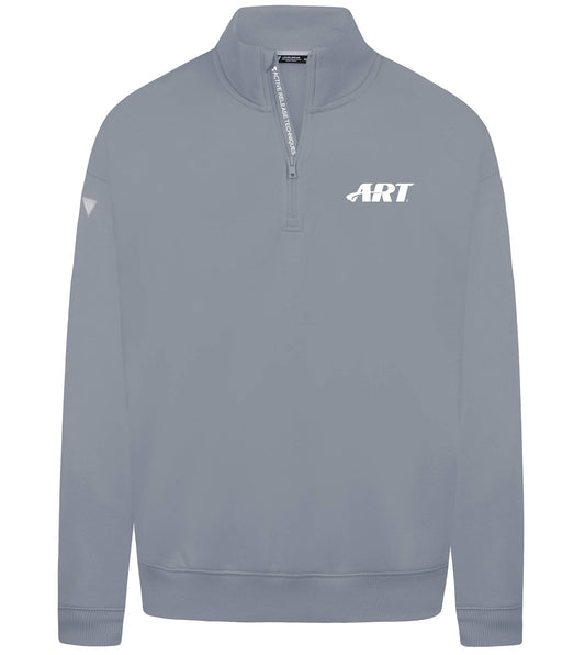 ART Murray Quarter Zip – Lifestyle Fleece Midlayer – Pebble