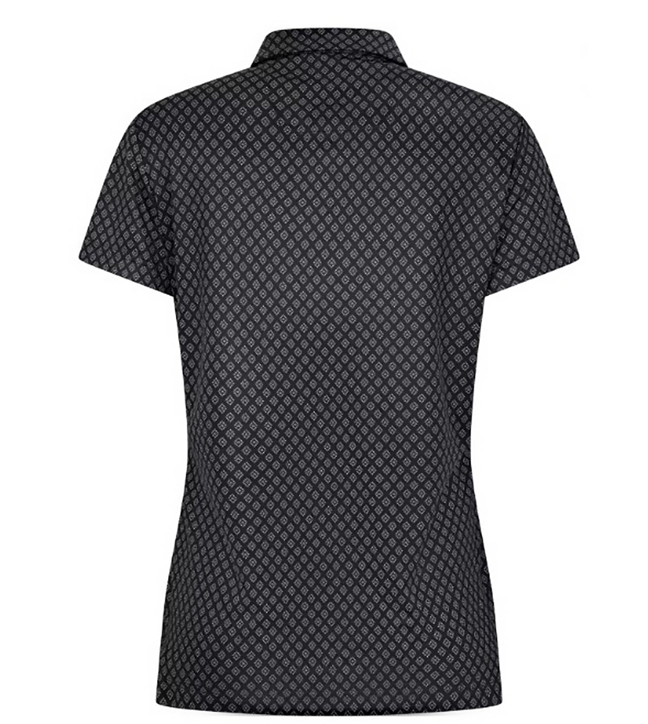 ART Sapphire Polo (Women’s) – Sustainable Performance Golf Polo – Black