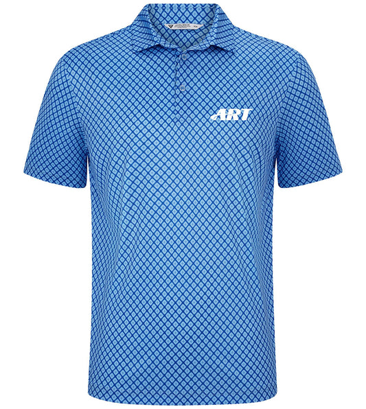 ART Sapphire Polo – Sustainable Performance Golf Polo – Ice 2