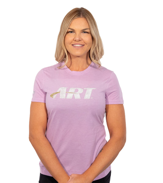 ART Maddox Top – Women’s Everyday Comfort Tee – Heather Lupine