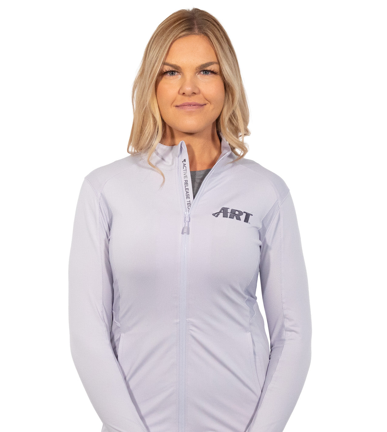 ART Alyssa Midlayer – Women’s Full-Zip Performance Jacket – Evening Haze