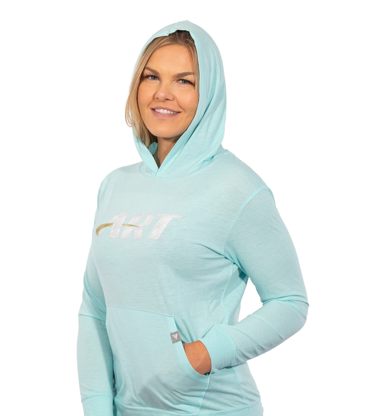 ART Relay Long Sleeve – Women’s Everyday Comfort Tee – Heather Plume