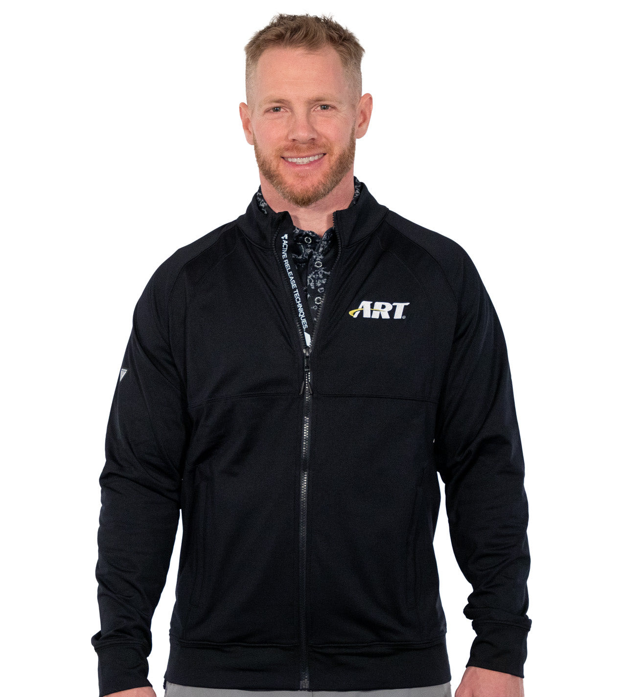 ART Form R Jacket – Premium Recycled Performance Full Zip – Black