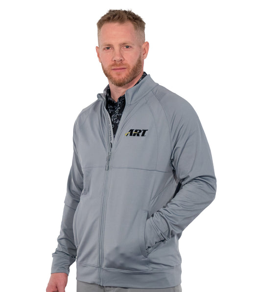 ART Form R Jacket – Premium Recycled Performance Full Zip – Pebble