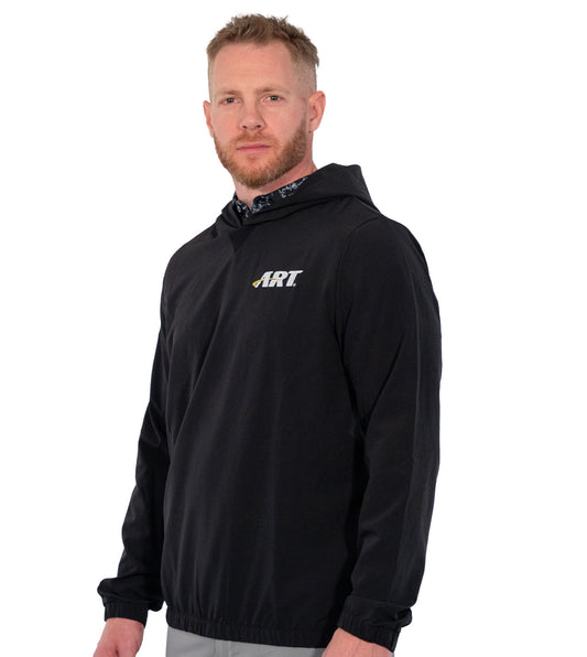 ART Action Midlayer – Performance Stretch Pullover – Black