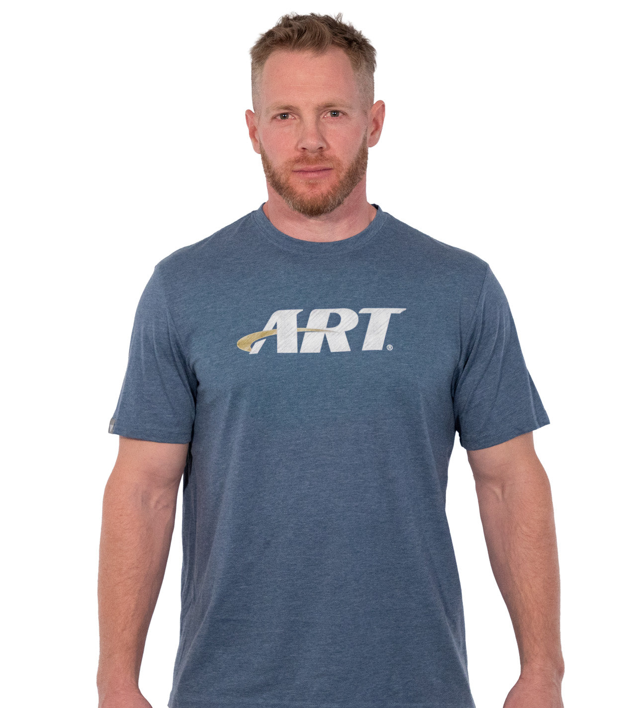 ART Richmond T-Shirt – Men’s Everyday Jersey Tee – Heather Stellar Blue