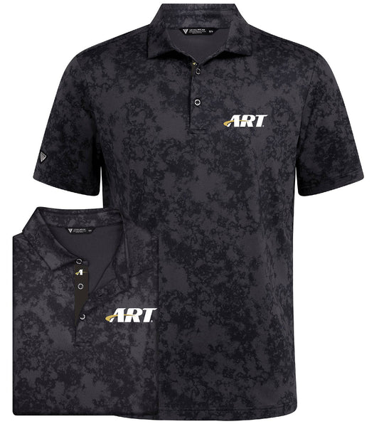 ART Whisper Polo – Sustainable Performance Golf Polo – Black