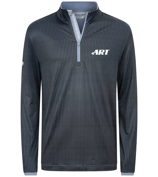 ART Flyer Quarter Zip – Sustainable Performance Midlayer – Pebble