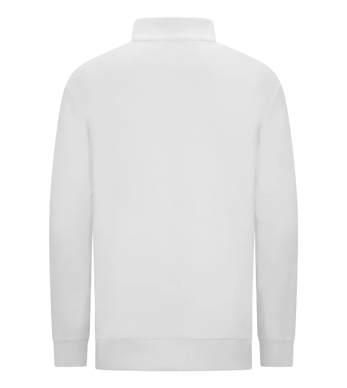 ART Jatt Quarter Zip – Performance Cotton Blend Pullover – White
